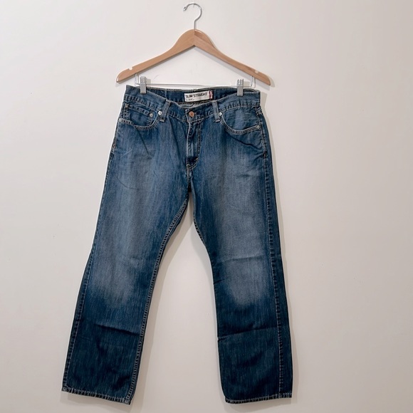 Levi’s 514 Jeans Mens Size 34 Slim Straight - Picture 1 of 11